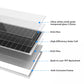 100 Watt Solarmodul 