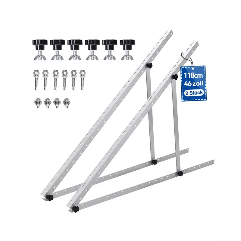 1180 mm verstellbares Stativhalterungssystem für Solarmodule 