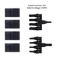 M/F Solarpanel T-Abzweigkabelstecker Anschlussverlängerung Wasserdichter Adapter 