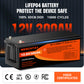 12,8 V 3840 Wh/300 Ah LiFePO4-Batterie 