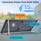 400W (200w*2) Bifacial Solar Panel