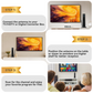 6000 Meilen Verbesserte TV Antenne Digital HD Antena Indoor HDTV 1080P 4K Lange Distanz 