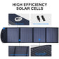 100W Monocrystalline Portable Solar Panel Suitcase