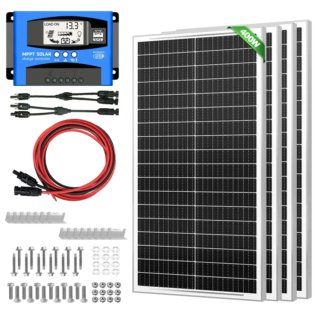 400 Watt Solarpanel-Kit