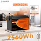 24V 100AH LiFePO4 Battery