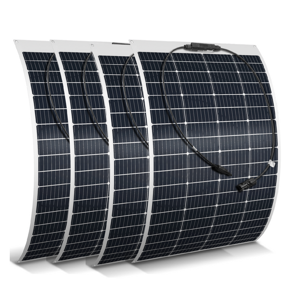 250W 300W 12V Flexible Solarpanel Kit Monokristallin Solarmodule für Wohnmobil