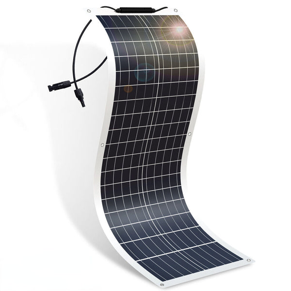 70W Flexibles Solarmodul Solarpanel Monokristallin PV für Wohnmobil Camping