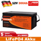 12,8V 3840Wh/300Ah LiFePO4 Batterie – Zuverlässige Energie für jeden Bedarf