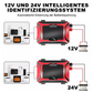 12V/24V 1000W/2000W Reiner Sinus Wechselrichter – 230V Wechselrichter mit USB &amp; 2 AC Anschlüssen