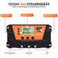 30A/10A PWM Solar Laderegler 12/24V mit USB-Anschluss für Solarmodule