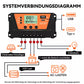 30A/10A PWM Solar Laderegler 12/24V mit USB-Anschluss für Solarmodule