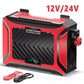 12V/24V 1000W/2000W Reiner Sinus Wechselrichter – 230V Wechselrichter mit USB &amp; 2 AC Anschlüssen