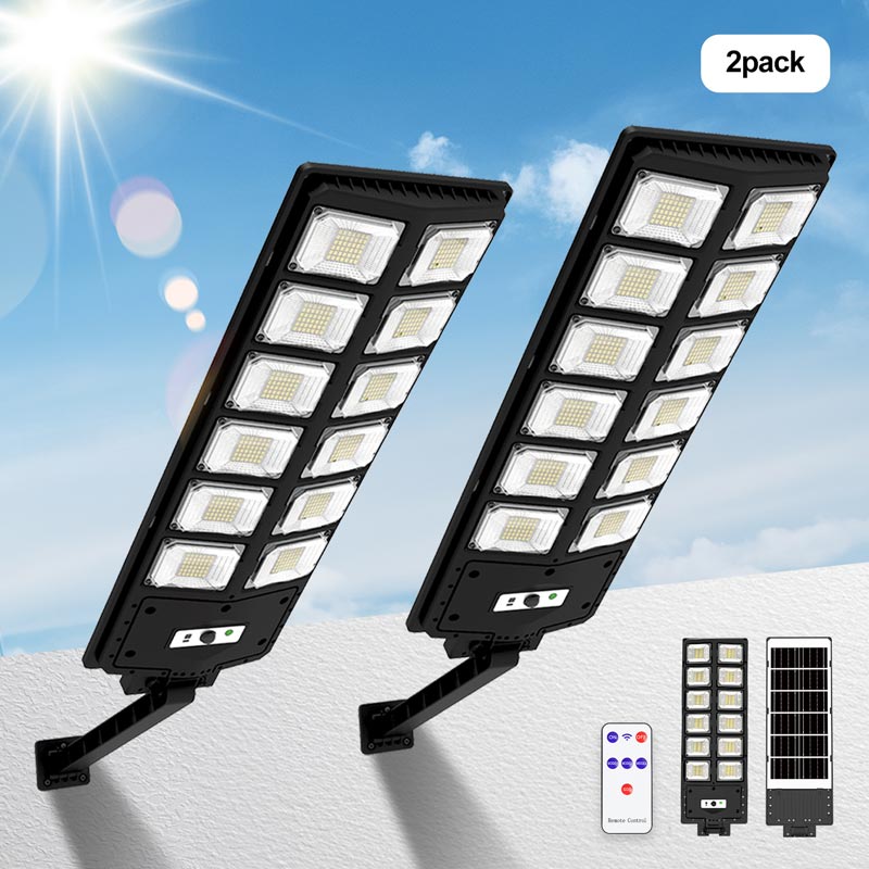 Solar Street Light 2Pack